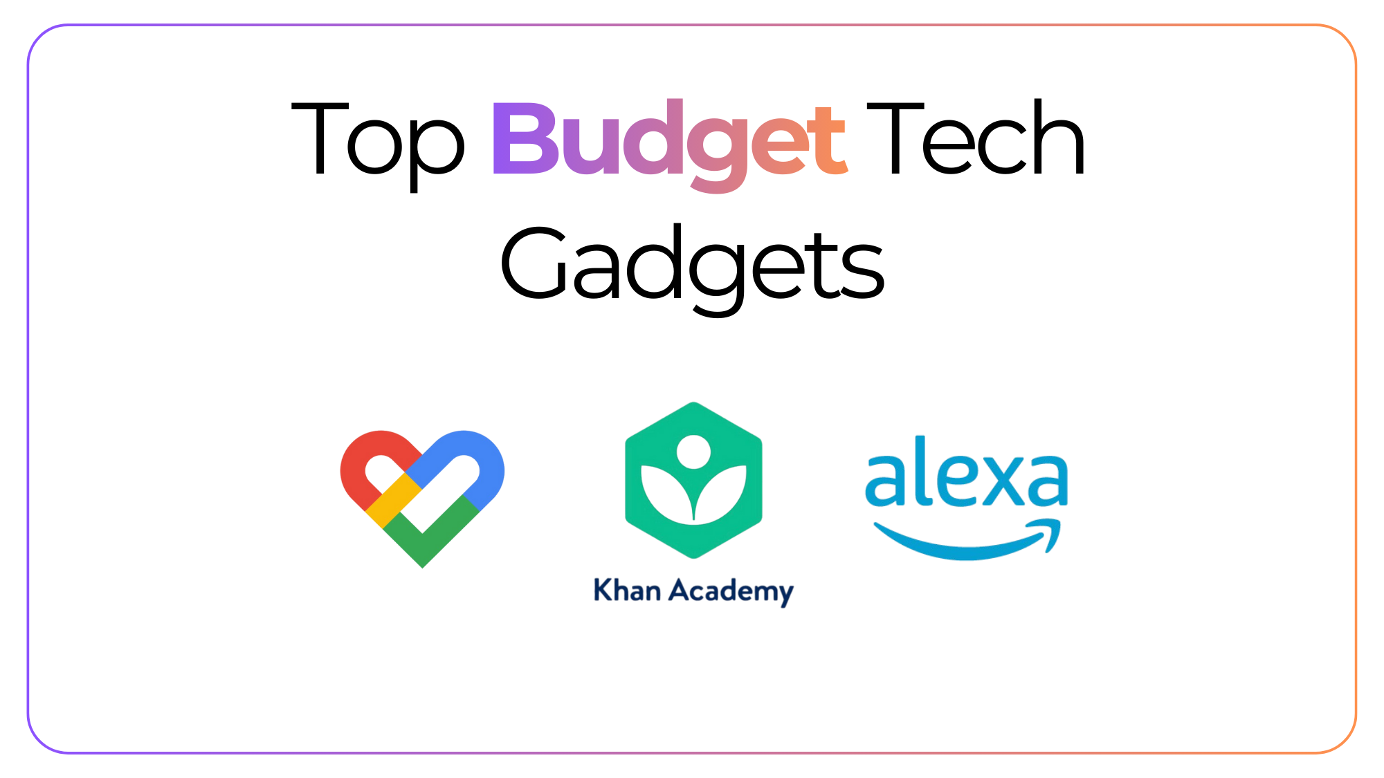 Best Budget-Friendly Tech Gadgets Worth Buying
