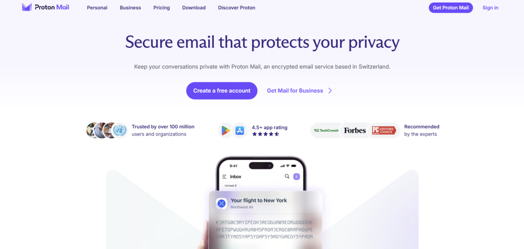 7 Best Gmail Alternatives